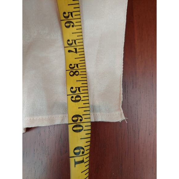 LULU'S SZ S Endless Elegance Light Peach Satin Sleeveless Maxi Dress B139 - Picture 9 of 10